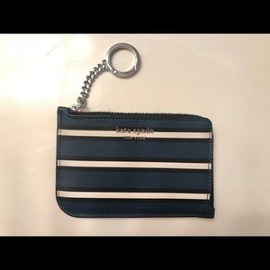 Kate Spade zip wallet keychain